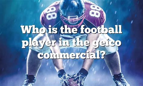 Geico commercial football player 2023. Things To Know About Geico commercial football player 2023. 